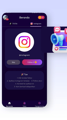 Mutualan Tambah Followers TikTok dan Instagram Gratis